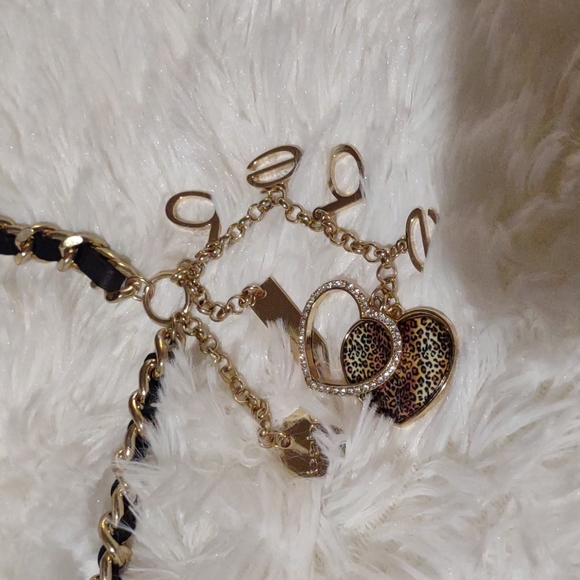 Bebe Black and Gold Necklace - Picture 3 of 3